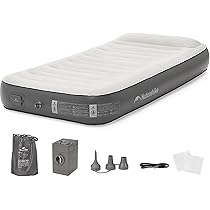 Amazon.co.jp: Naturehike エアーベッド シングル 電動ポンプ